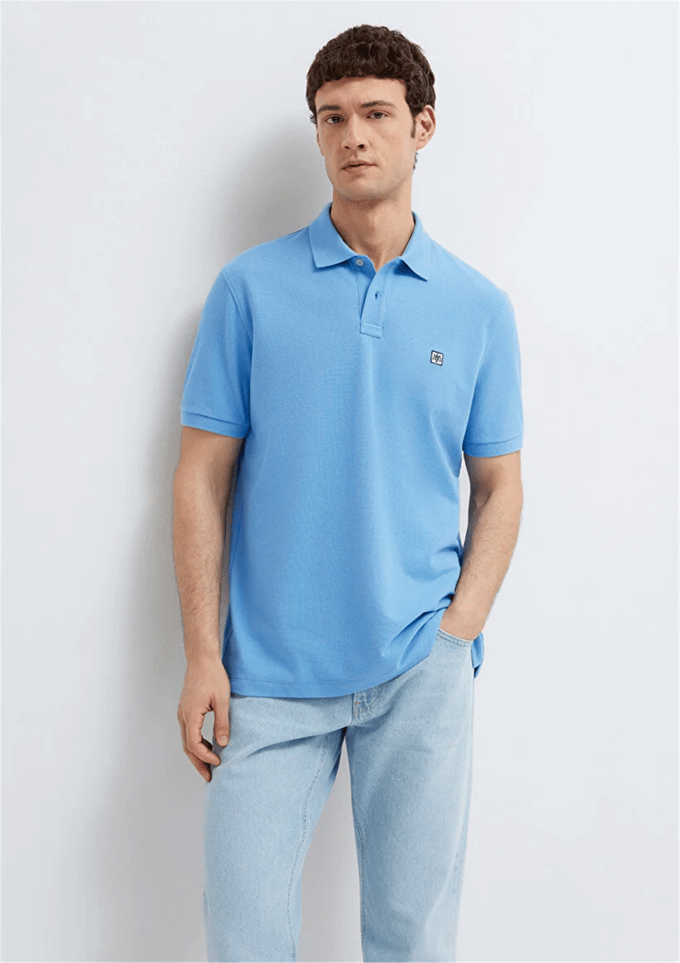Mavı M0613473-70856 Blue Bonnet Erkek Regular Polo T-Shırt