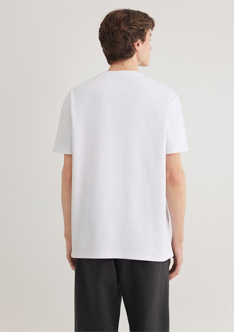 Mavi M066248-620 Beyaz Erkek T-Shirt