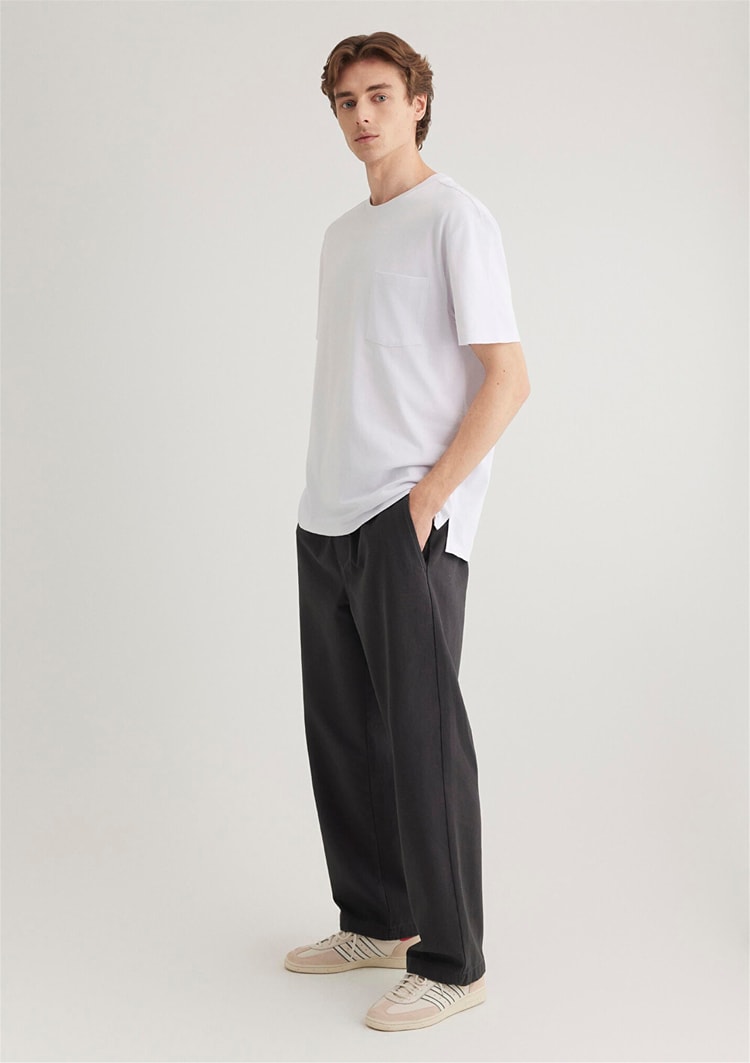 Mavi M066248-620 Beyaz Erkek T-Shirt