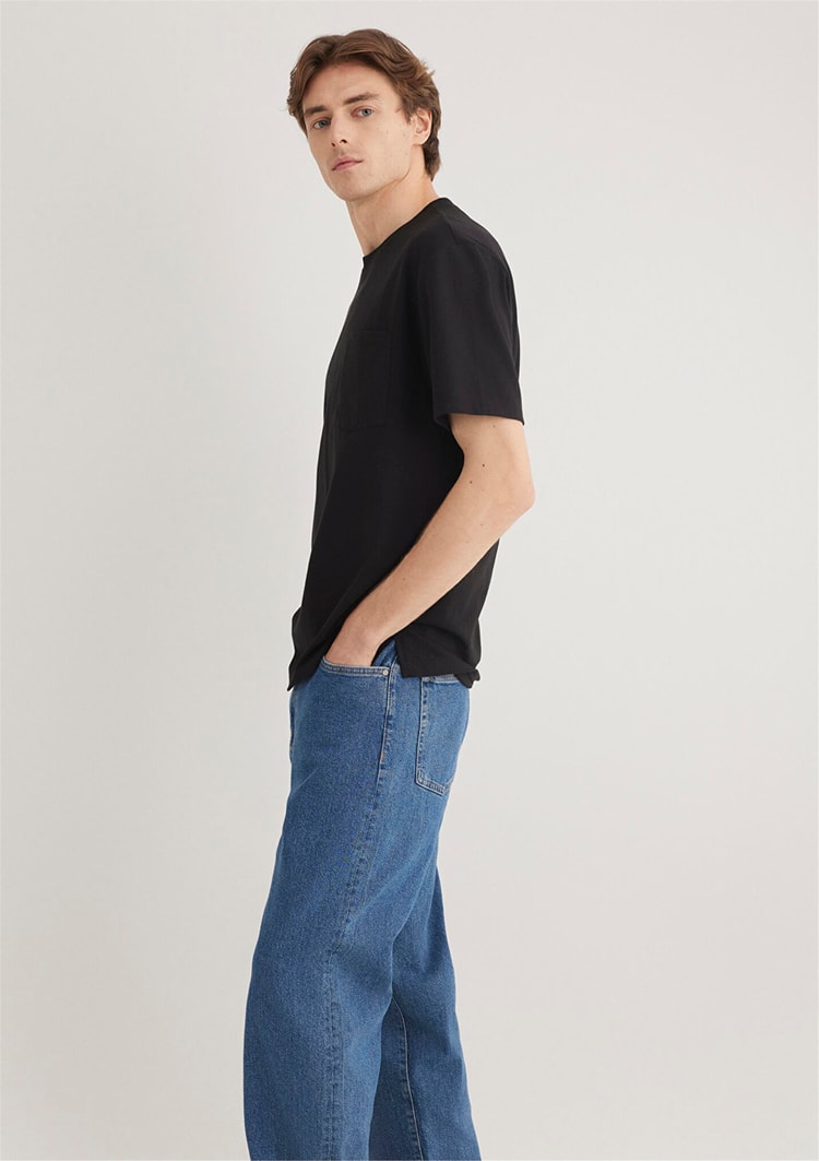 Mavi M066248-900 Siyah Erkek T-Shirt