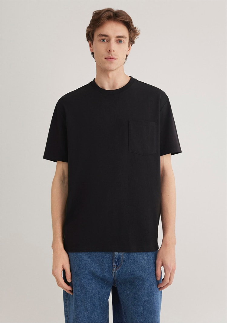 Mavi M066248-900 Siyah Erkek T-Shirt