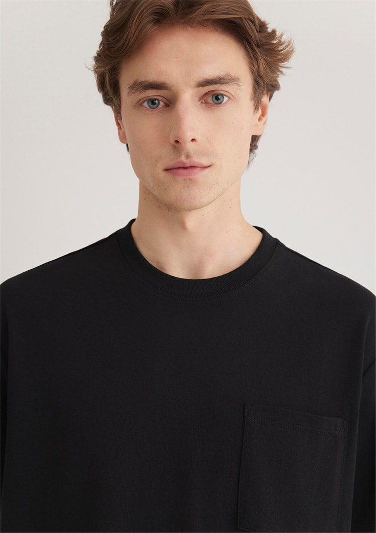 Mavi M066248-900 Siyah Erkek T-Shirt