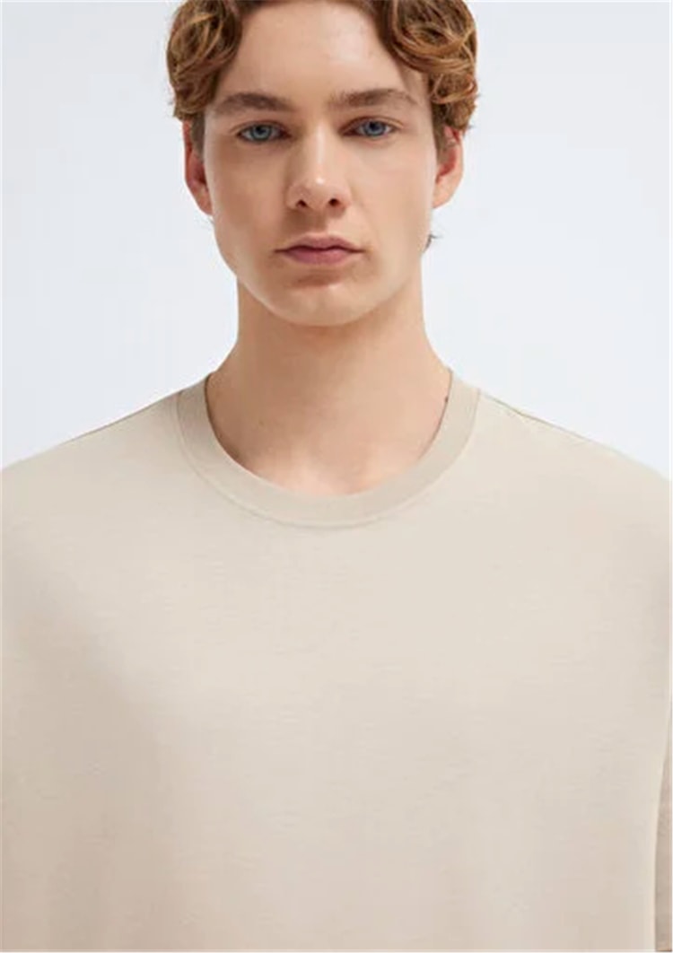 Mavi M066249-620 Bej Erkek T-Shirt