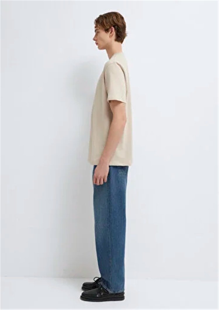 Mavi M066249-620 Bej Erkek T-Shirt