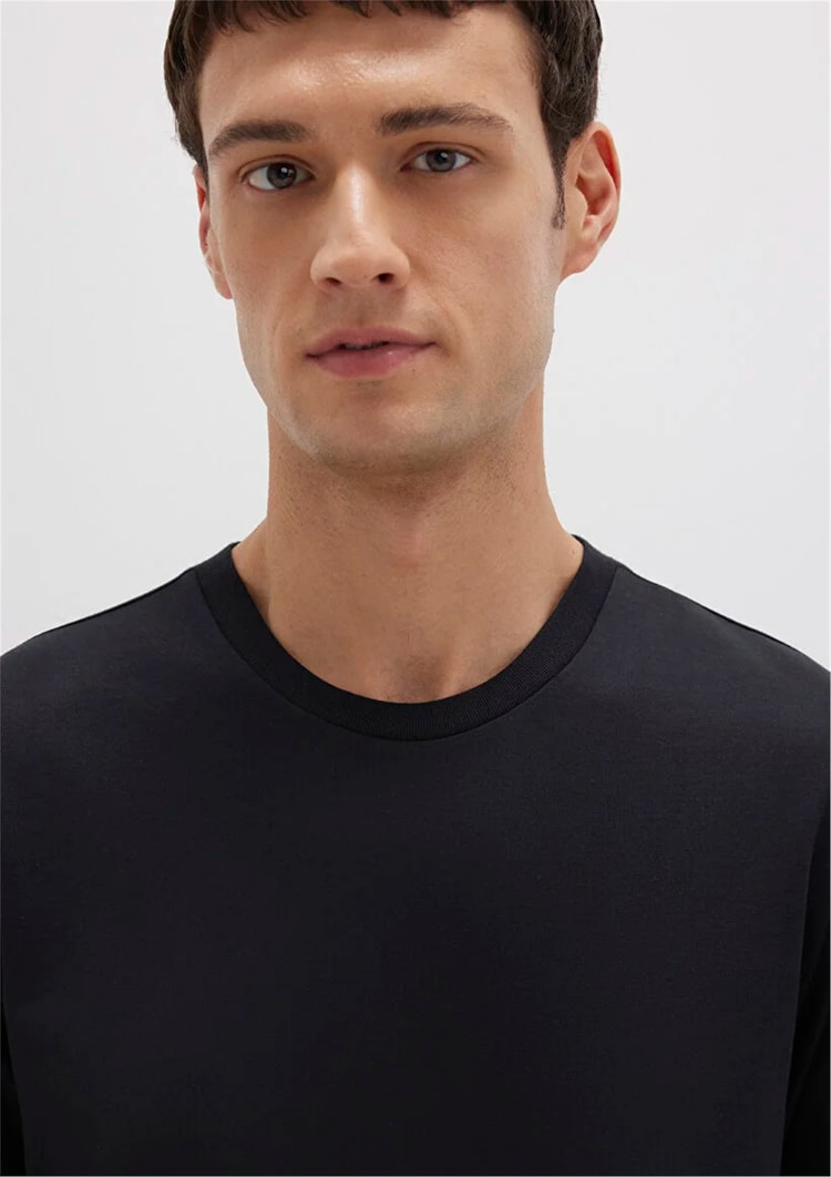 Mavi M066483-900 Siyah Erkek T-Shirt