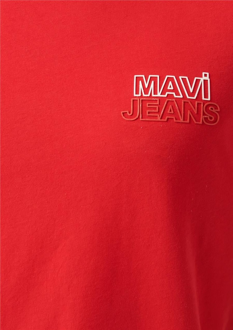 Mavi M066843099 Çin Kırmızısı Erkek T-Shirt