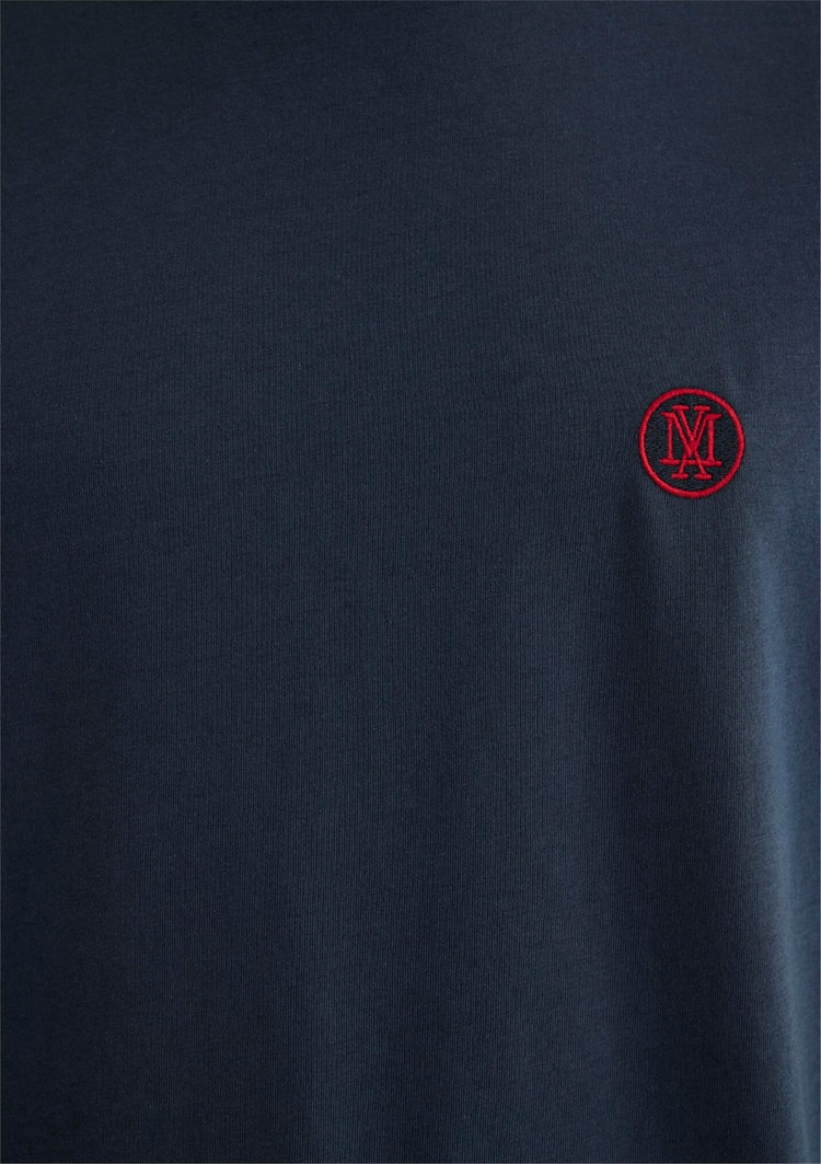 Mavi M067074-33207 Gece Lacivert Erkek Logo Nakışlı T-Shirt