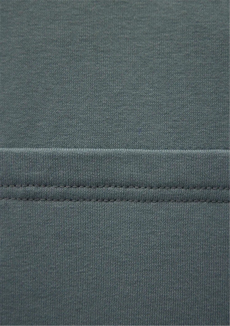 Mavı M0S10196-71577 Soluk Yesıl Erkek Loose Mavı Kapusonlu Sweatshırt