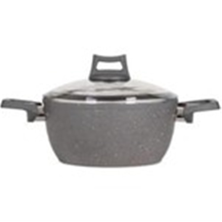 MEHTAP TENCERE 24 CM FORGE GRI GRANIT