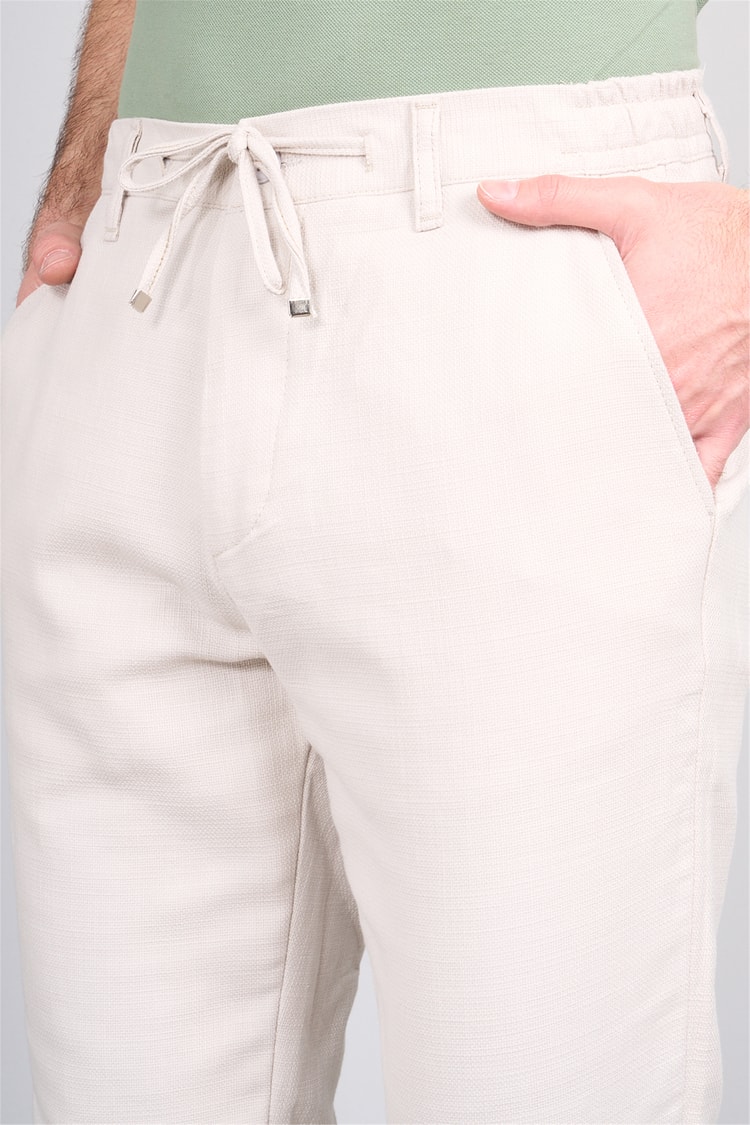 Mentality 6602 Erkek Jogger Pantolon Açık Bej