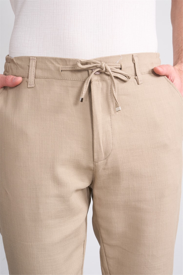 Mentality 6602 Erkek Jogger Pantolon Bej