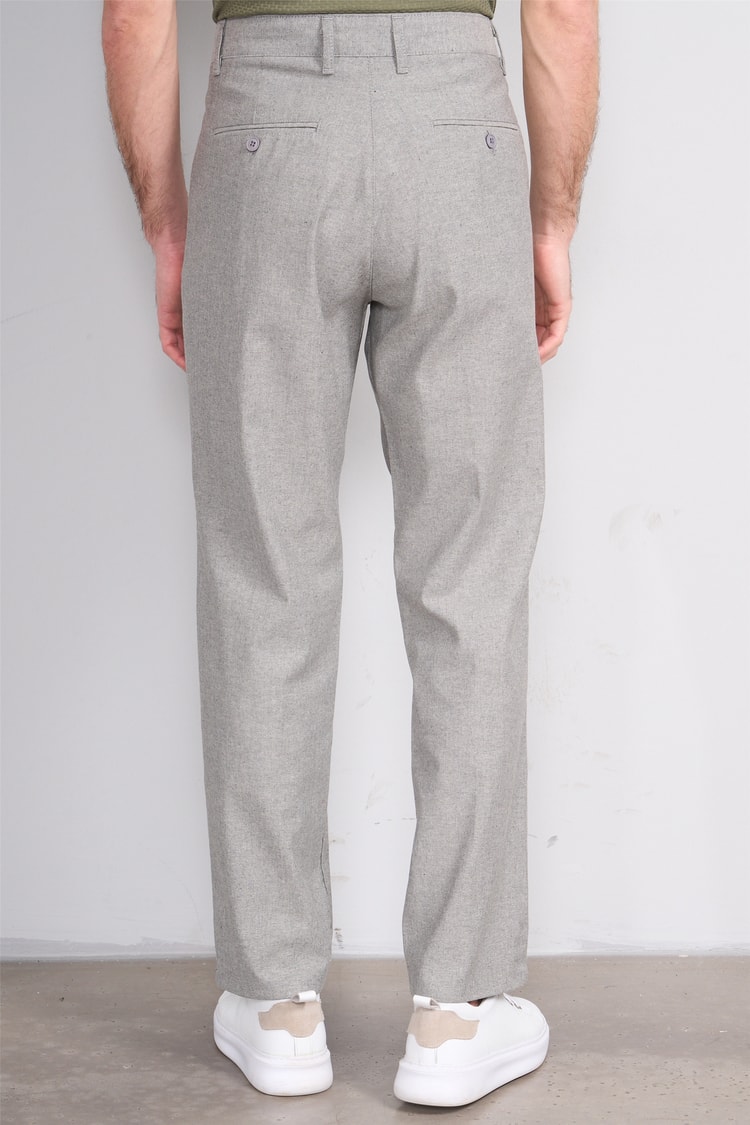 Mentality 6609 Erkek Yan Cep Pantolon Gri