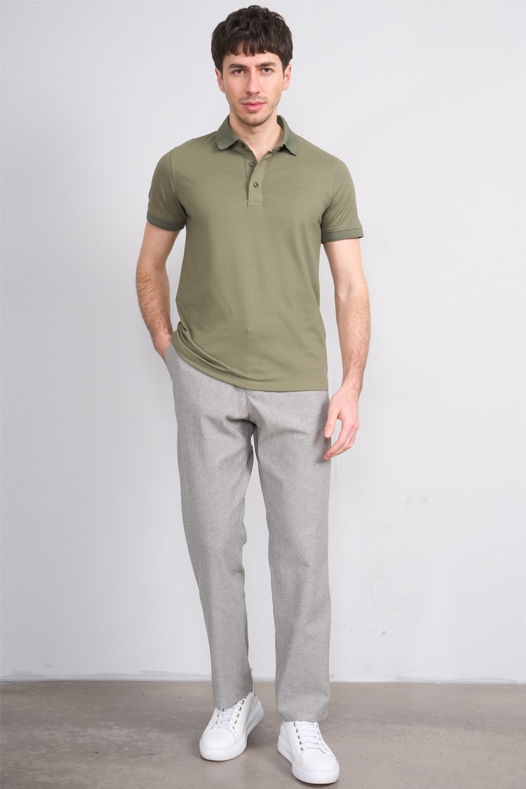 Mentality 6609 Erkek Yan Cep Pantolon Gri