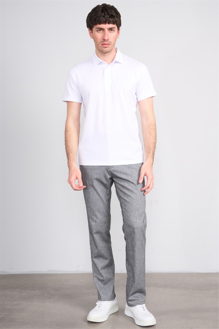 Mentality 6610 Erkek Yan Cep Pantolon Siyah