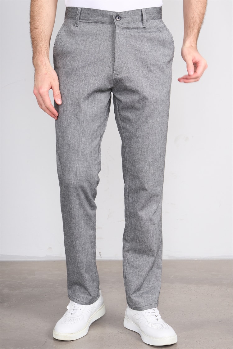 Mentality 6610 Erkek Yan Cep Pantolon Siyah