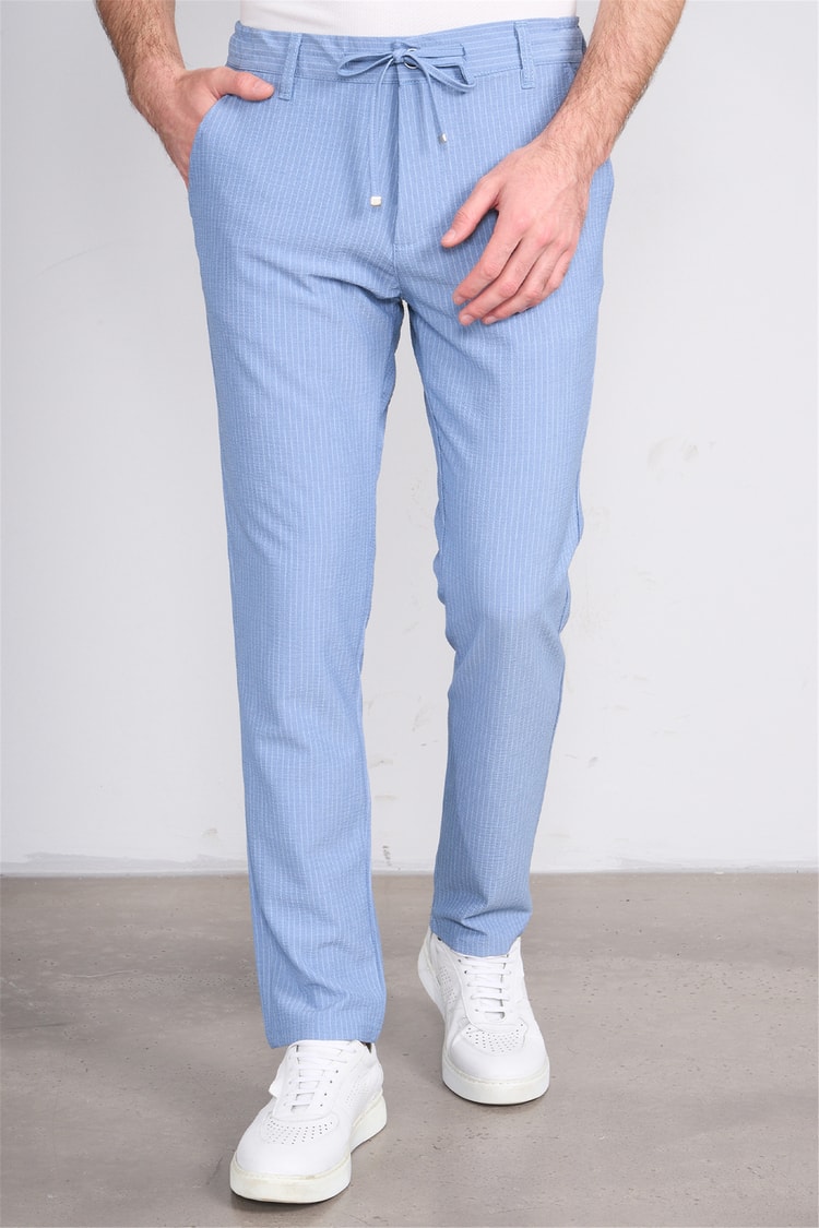 Mentality 6785 Erkek Jogger Pantolon Mavi