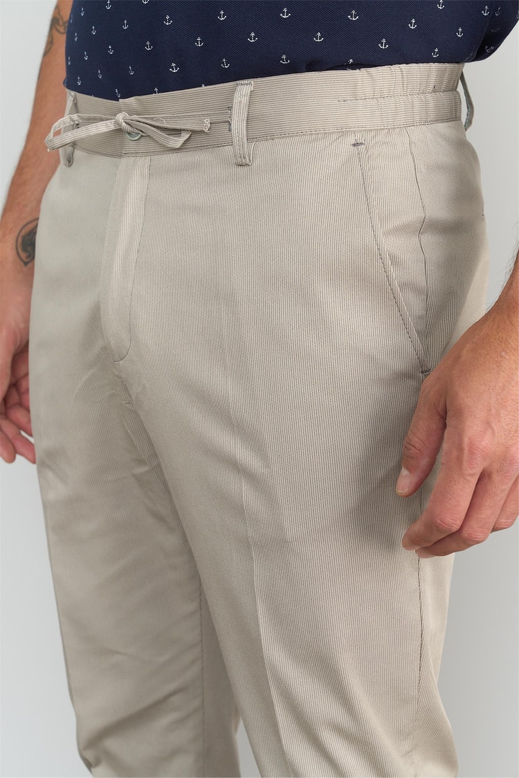 Mentality 8110 Erkek Oregon Gabardin Pantolon Bej