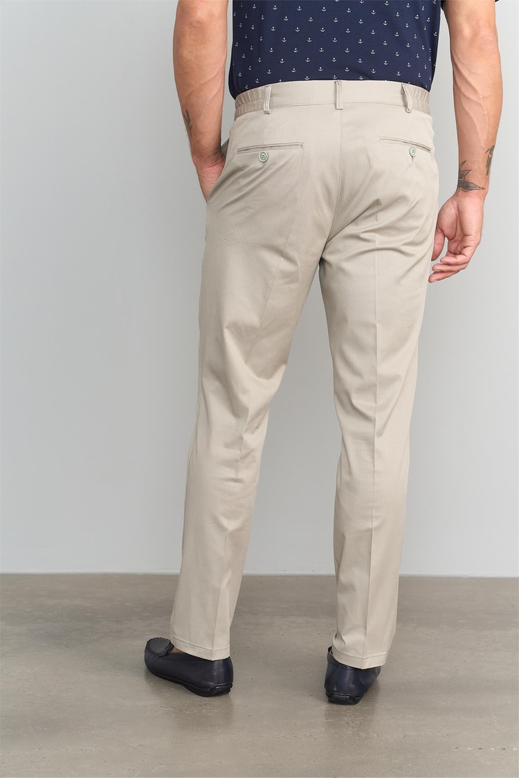Mentality 8110 Erkek Oregon Gabardin Pantolon Bej