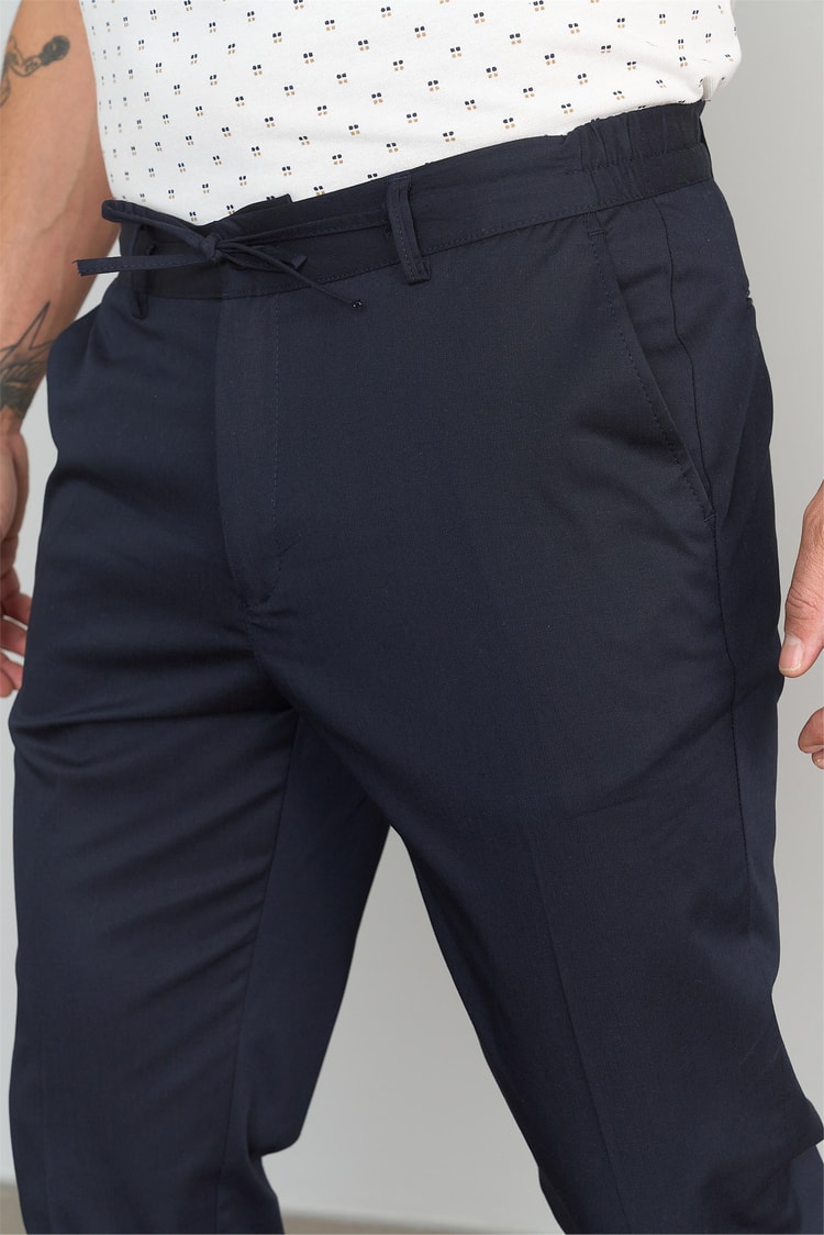 Mentality 8110 Erkek Oregon Gabardin Pantolon Koyu Lacivert