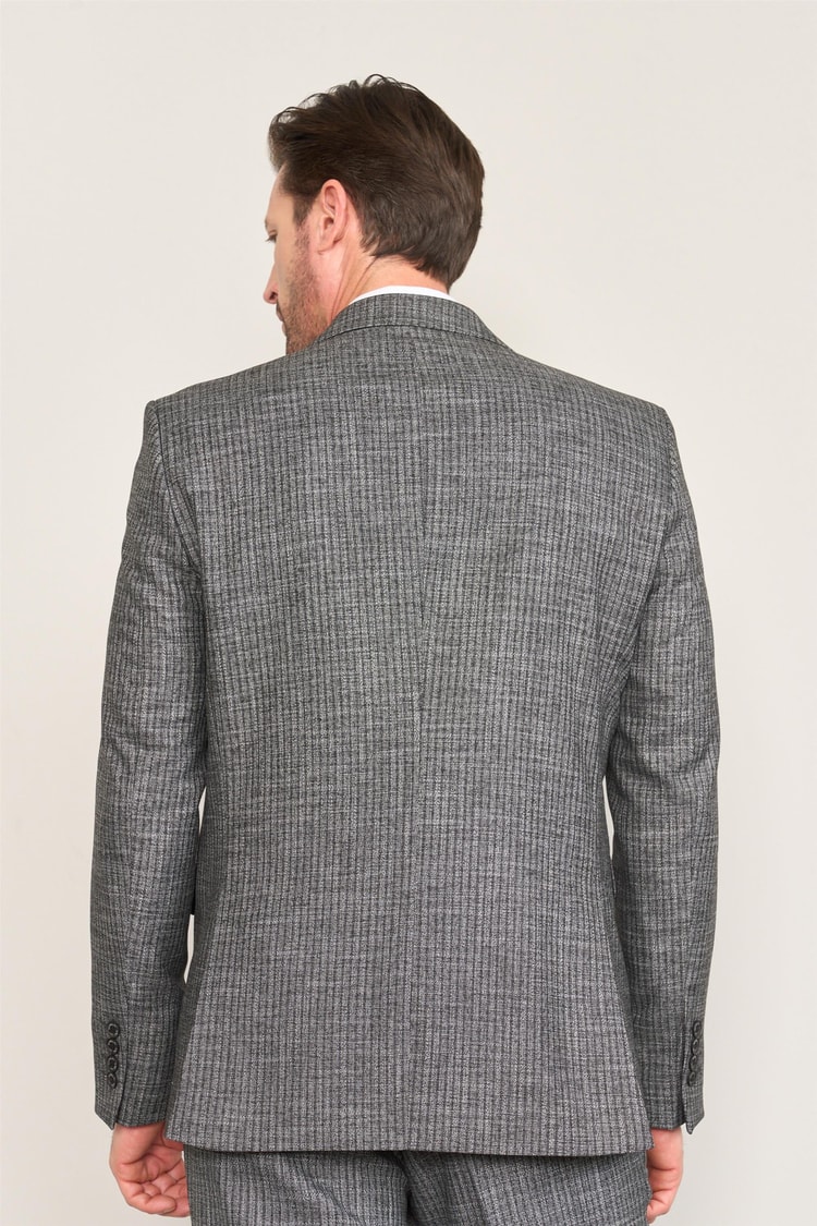 Mentality 9121 Erkek Mono Yaka Slim Fit Takım Elbise Siyah