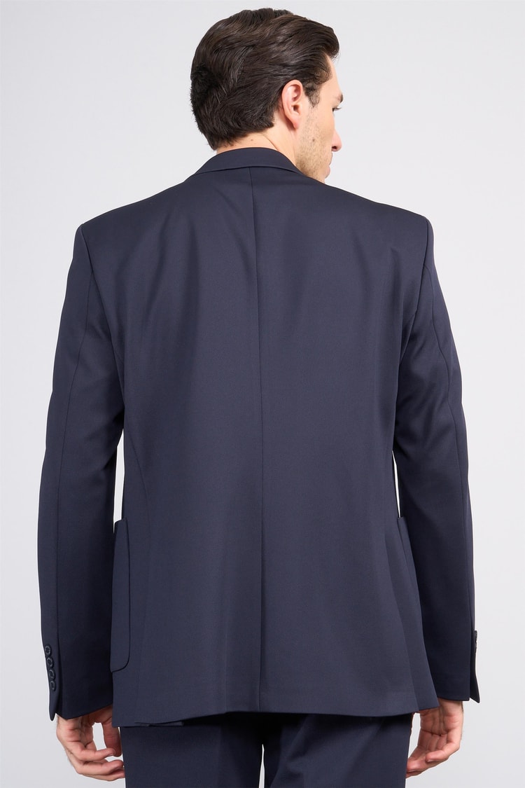 Mentality 9148 Erkek Mono Yaka Slimfit Takım Elbise Koyu Lacivert