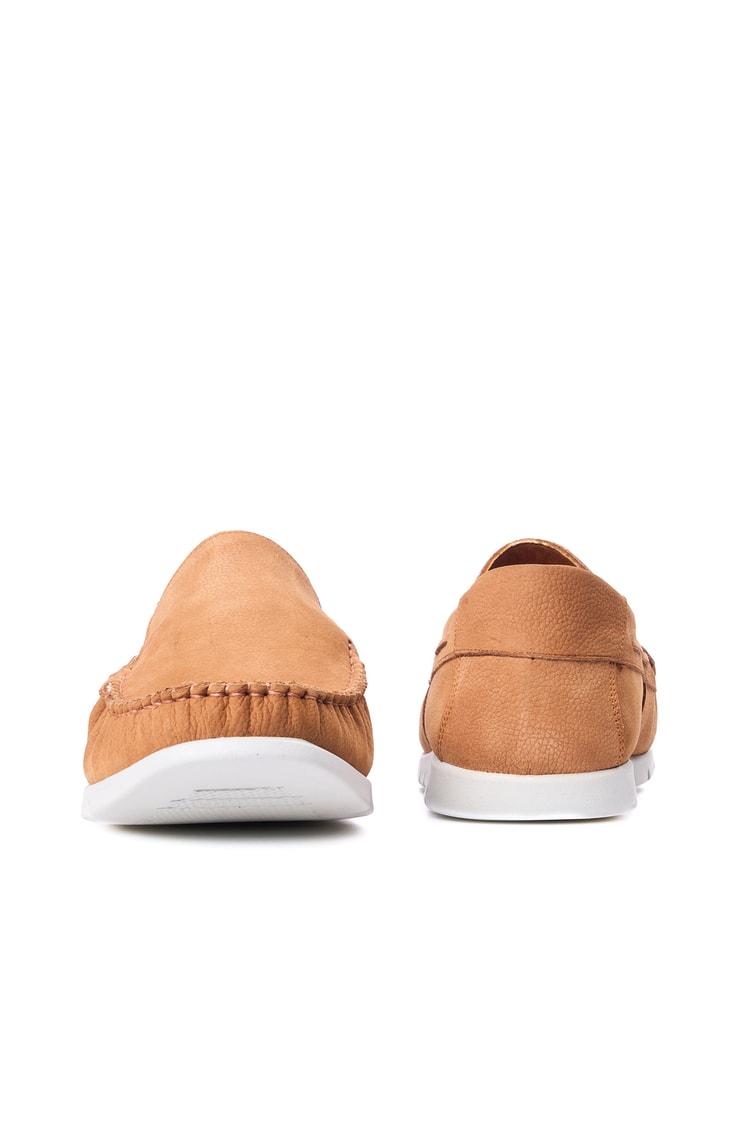 Meva 414 Taba Nubuk Erkek Deri Comfort Ayakkabı