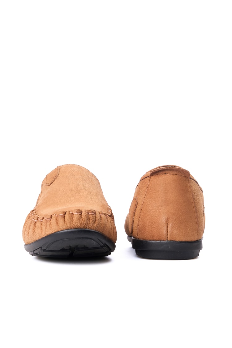 Meva 482 Taba Nubuk Erkek Deri Comfort Ayakkabı