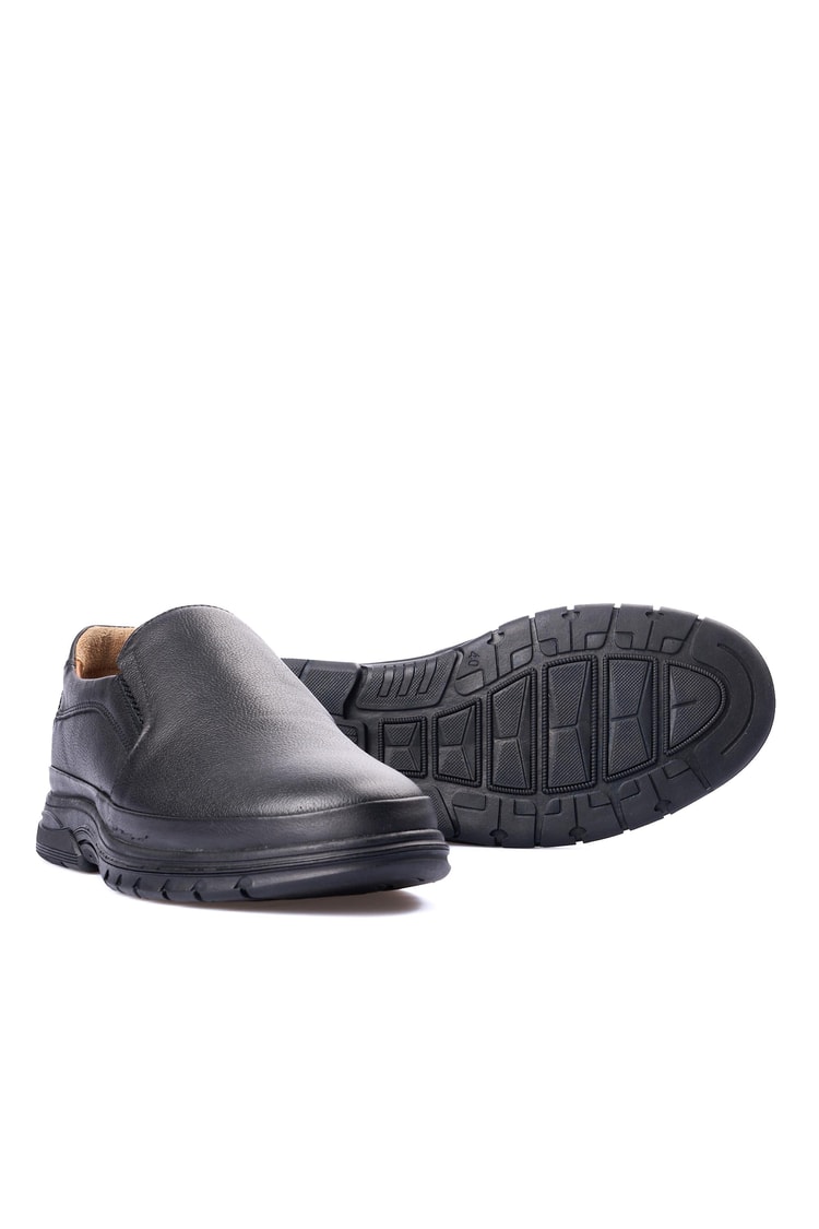 Meva 704 Siyah Erkek Comfort Ayakkabı
