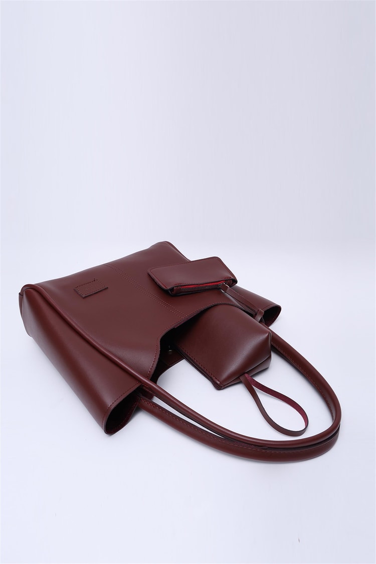Mıyamıra Shk108 Bordo Kadın Omuz Cantası