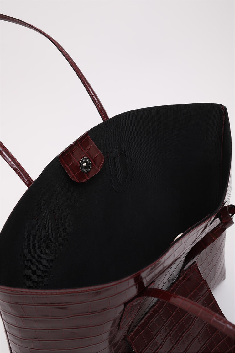 Mıyamıra Shk112 Bordo Kadın Omuz Cantası