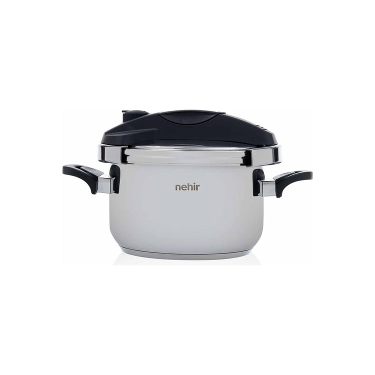 Nehir 29012 Sılver Matik 5 Lt-Düdüklü Tencere