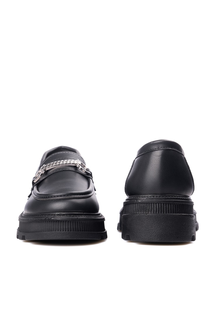 Nene 2465 Siyah Kadın Loafer Ayakkabı