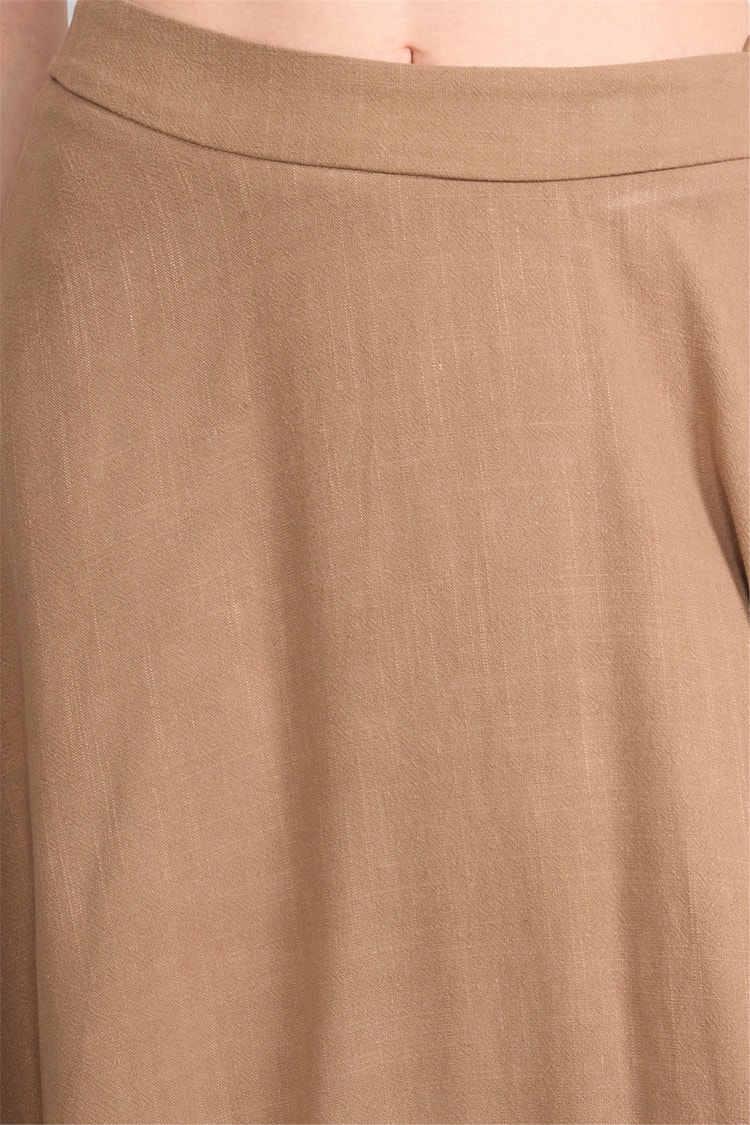Nesil Y26 Eu7017 Kahve Kadın Yelek Eteklı İkili Takım S-Xl