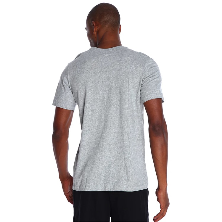 Nıke Ar4997 Sportswear Club T-Shırt 064 Dk Grey Heather/Black Erkek T-Shırt