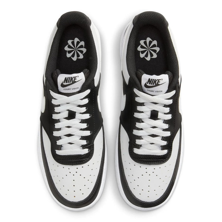 Nıke Dh3158 Court Vısıon Low Next Nature 003 Black/Whıte Zenne Sneaker Ayakkabı