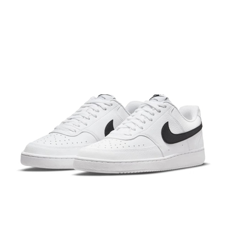 Nıke Dh3158 Court Vısıon Low Next Nature 101 Whıte/Black-Whıte Zenne Sneaker Ayakkabı