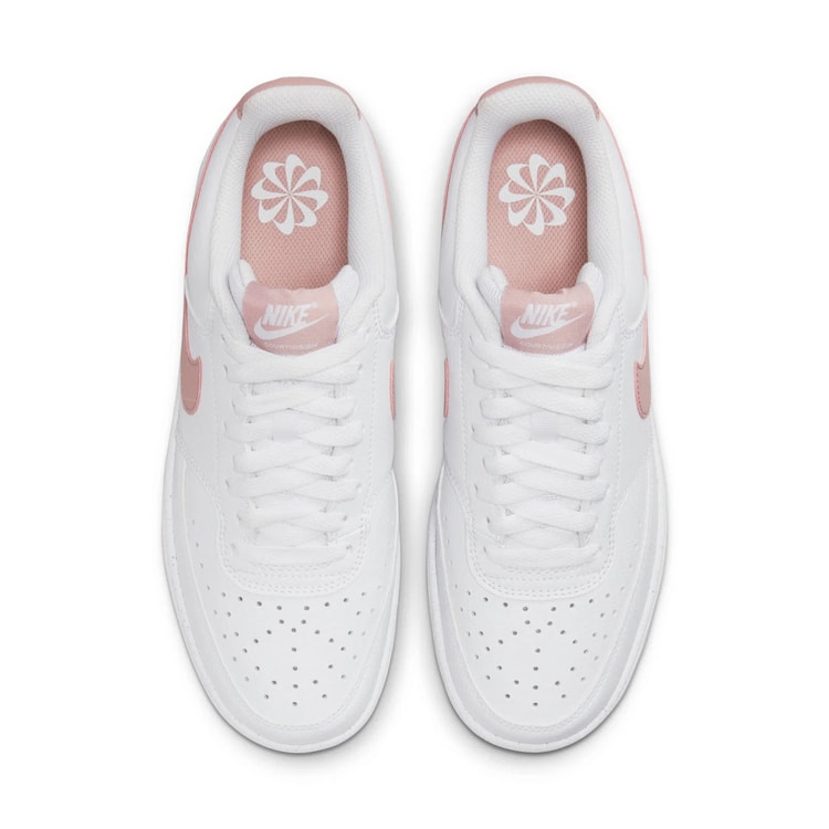 Nıke Dh3158 Court Vısıon Low Next Nature 102 Whıte/Pınk Oxford Zenne Sneaker Ayakkabı