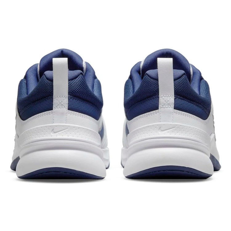Nıke Dj1196 Defyallday 100 Whıte/Mıdnıght Navy-Metallıc Sılver Mrd Yuruyus Ayakkabısı