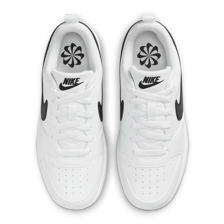 Nıke Dv5456 Court Borough Low Recraft Gs 131 Whıte/Black Garson Spor Ayakkabı