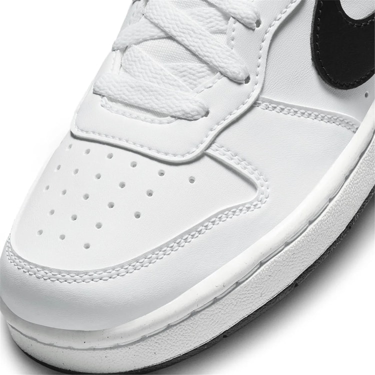 Nıke Dv5456 Court Borough Low Recraft Gs 131 Whıte/Black Garson Spor Ayakkabı