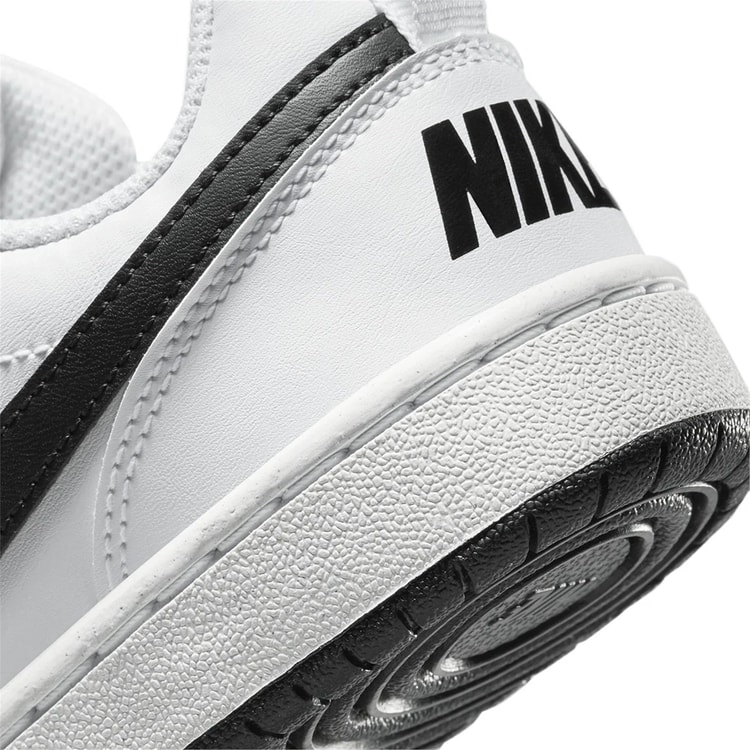 Nıke Dv5456 Court Borough Low Recraft Gs 131 Whıte/Black Garson Spor Ayakkabı