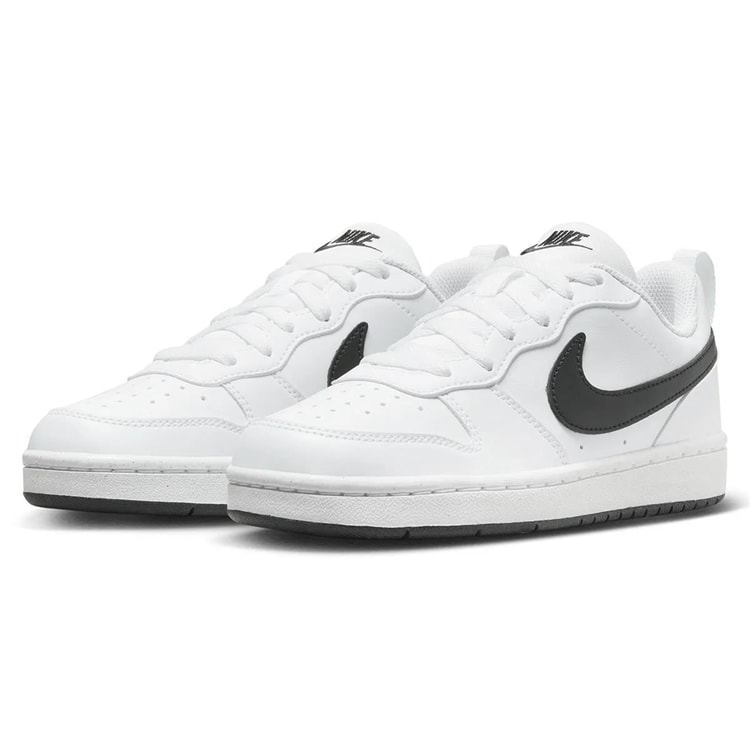 Nıke Dv5456 Court Borough Low Recraft Gs 131 Whıte/Black Garson Spor Ayakkabı