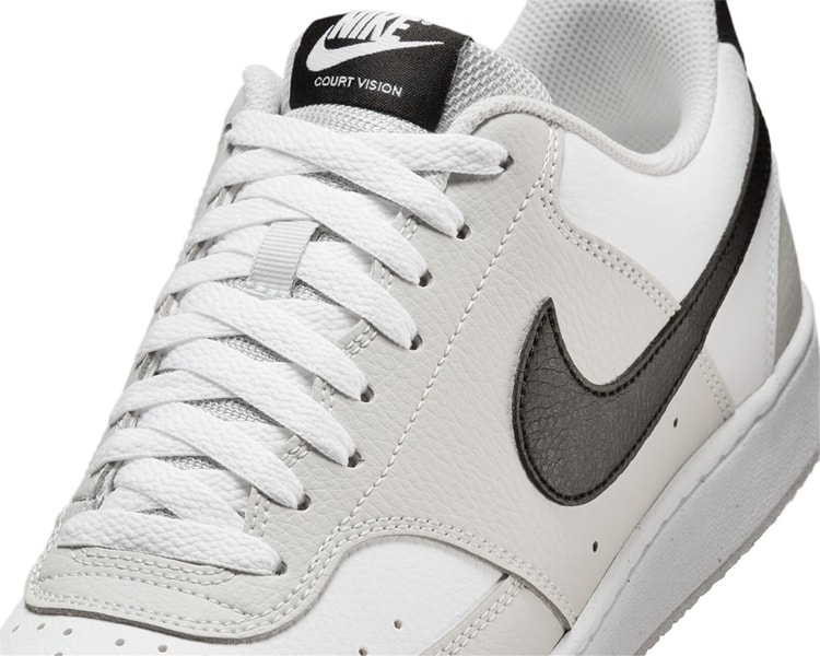 Nıke Hv0927 Court Vısıon Low 097 Grey Fog/Black-Whıte Mrd Sneaker Ayakkabı