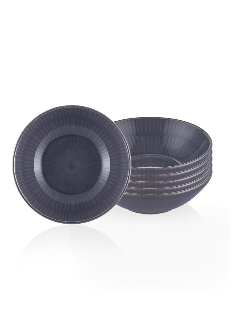 Noon Kase 6lı Set Gri 15 cm