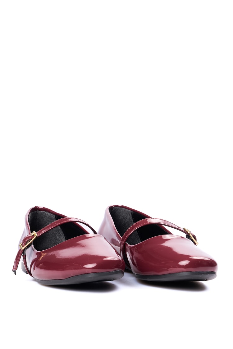 Oflaz 115-052 Bordo Rgn Bayan Babet Ayakkabı