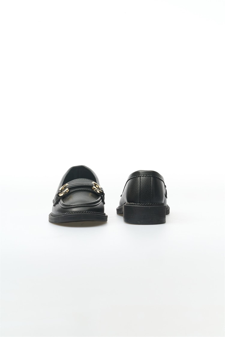 Oflaz 1152 201 Siyah Kadın Loafer Ayakkabı