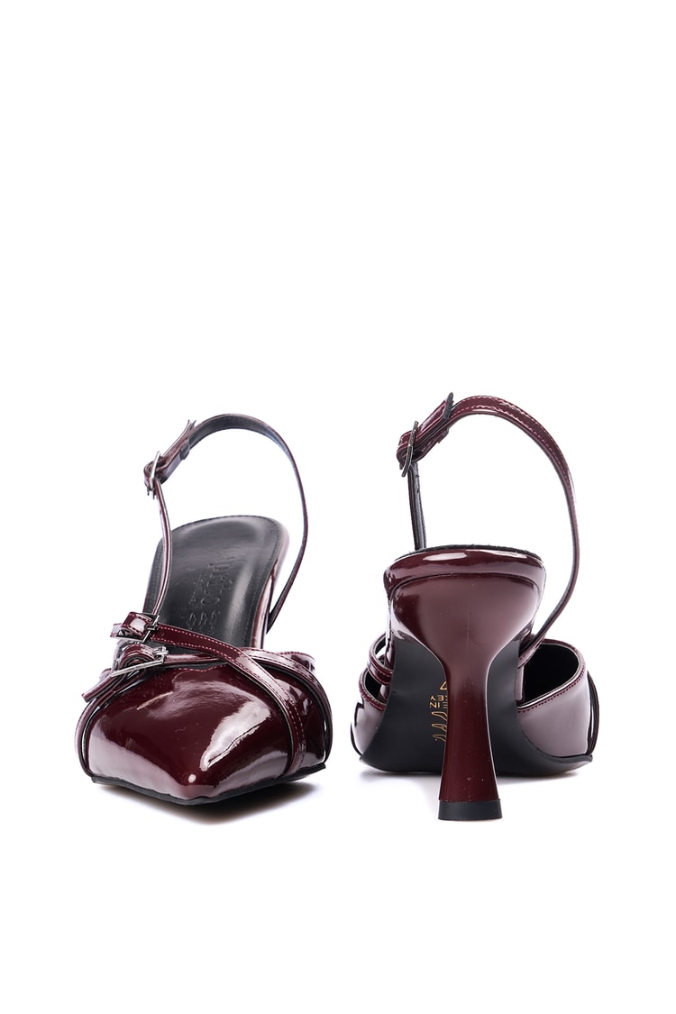 Oflaz 1179Y 2105 Bordo Rgn Bayan Klasık Ayakkabı