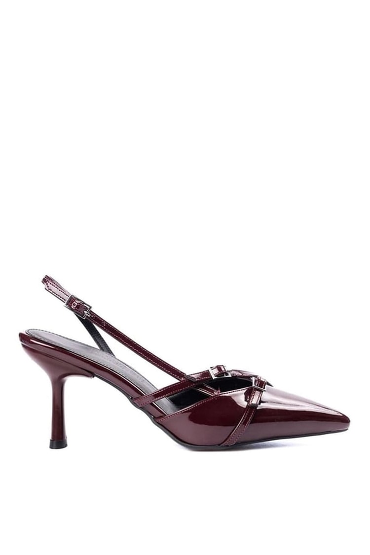 Oflaz 1179Y 2105 Bordo Rgn Bayan Klasık Ayakkabı