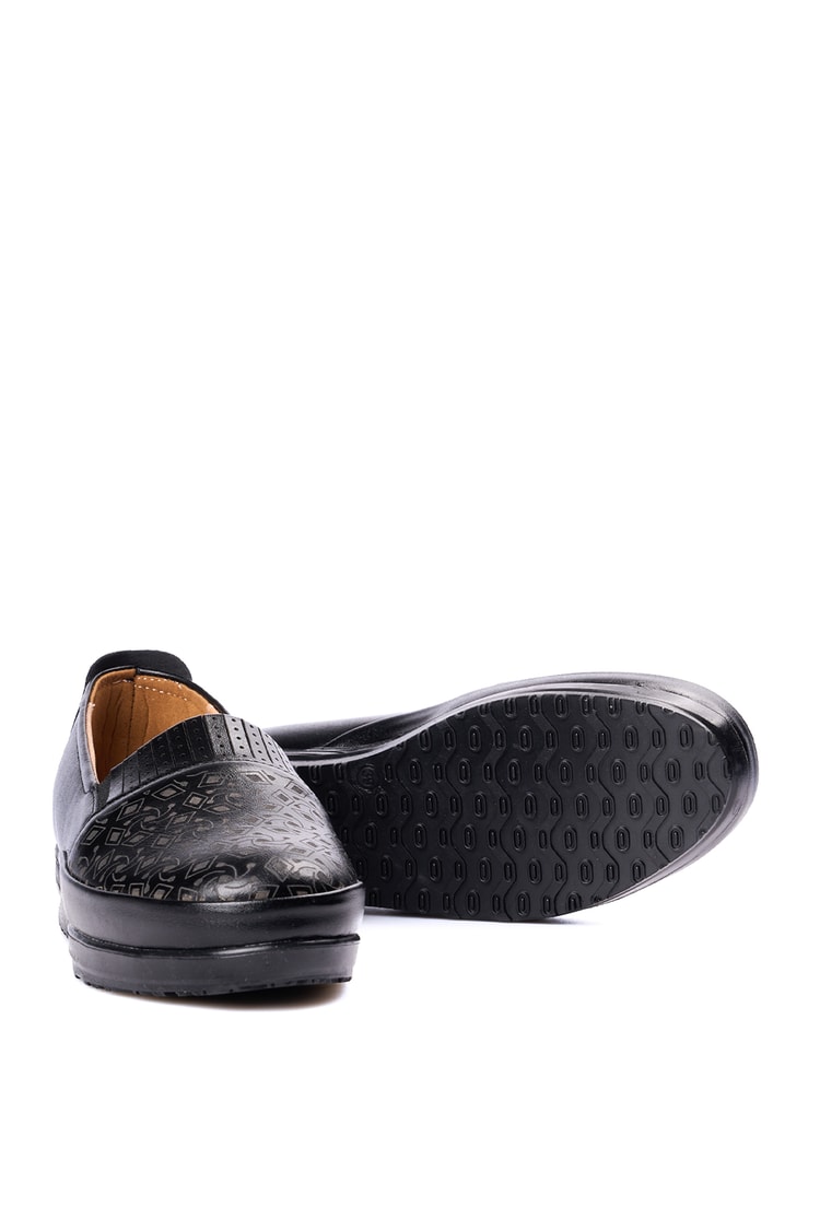 Oflaz 1194Y 359 Sıyah Cılt Bayan Comfort Ayakkabı
