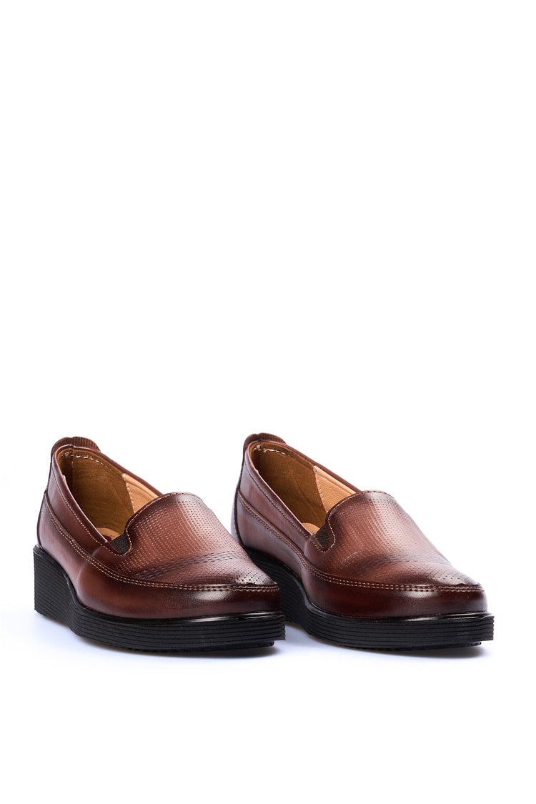 Oflaz 1194Y 603 Taba Cılt Bayan Comfort Ayakkabı